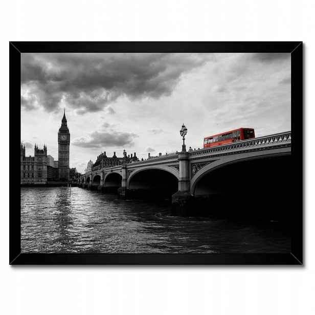 Plakáty v rámu 40x30 Big Ben Most Anglie