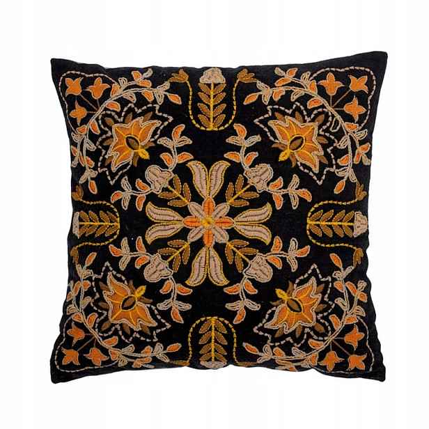 Polštář Marocká Boho Japandi Vzorovaná Bavlna 45x45 cm Bloomingville