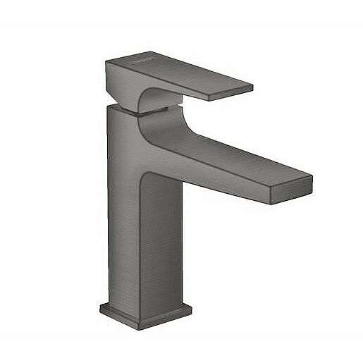 Umyvadlová baterie Hansgrohe Metropol s clic-clacem kartáčovaný černý chrom 32507340
