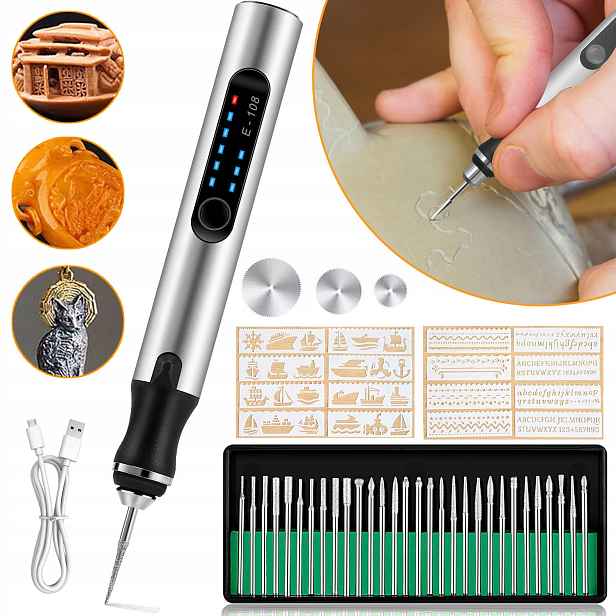 Elektrický Propiska Pro Gravírování Nástroj Diy Sada Pro Gravírování