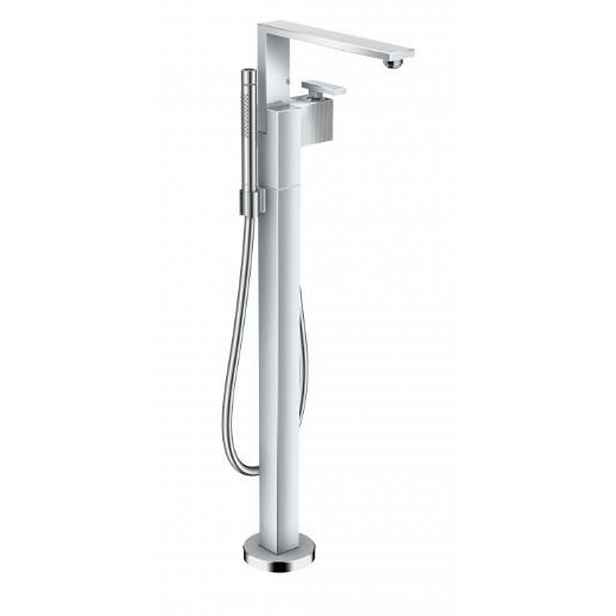 Axor Edge - Vanová baterie na podlahu, chrom/diamantový brus 46441000