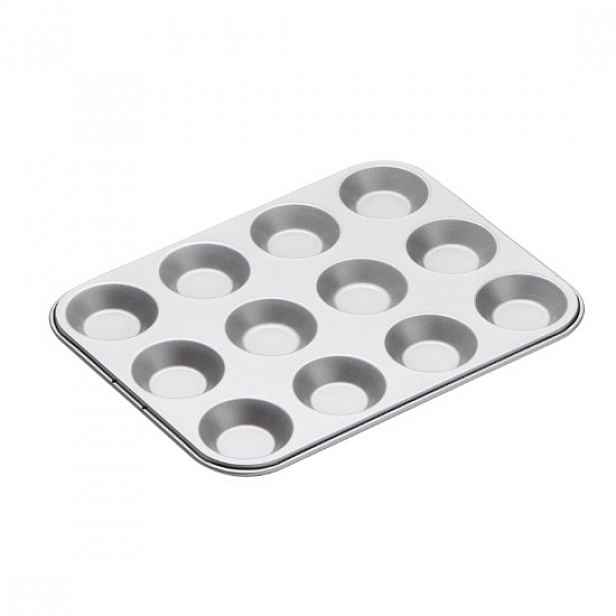 Forma na muffiny, 12 dutin, ocel, 31,5 x 24 cm - Kitchen Craft