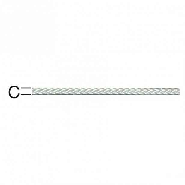 Pa-šňůra pleten bí 1,6mm