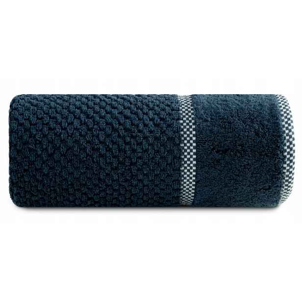 Ručník Caleb 70x140 tmavě modrý 540 g/m2