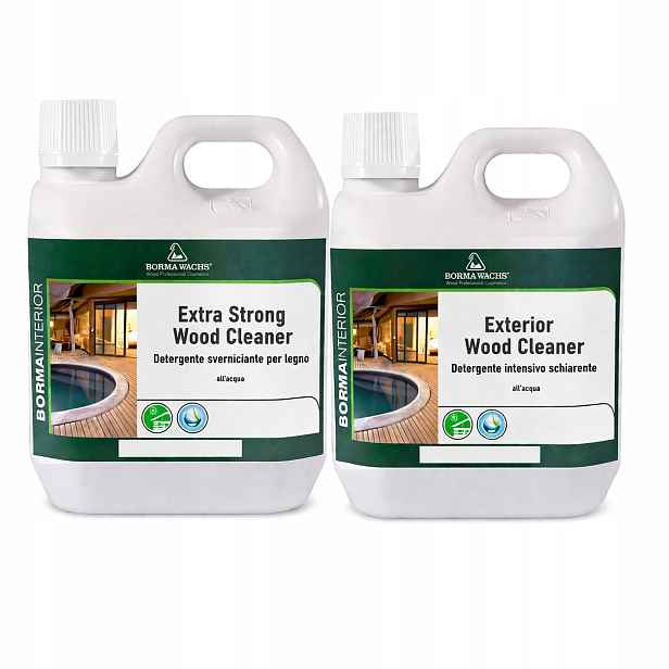 Sada Borma na terasu 2v1 Cleaner Strong odstraňuje šedou a špínu