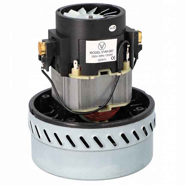 Univerzální motor pro vysavač 1200 W, dvouturbínový, výška 17,6, průměr 14,3 cm