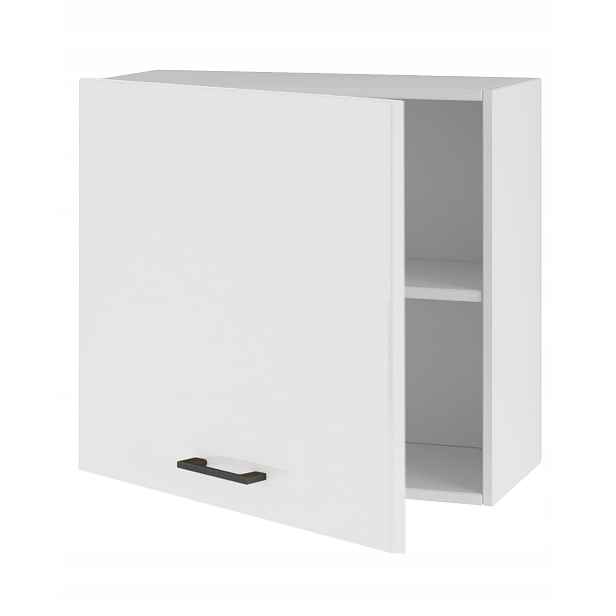 Kuchyňská skříňka Závěsná Horní Bílá Akryl Lesk pro Sady 60 CM