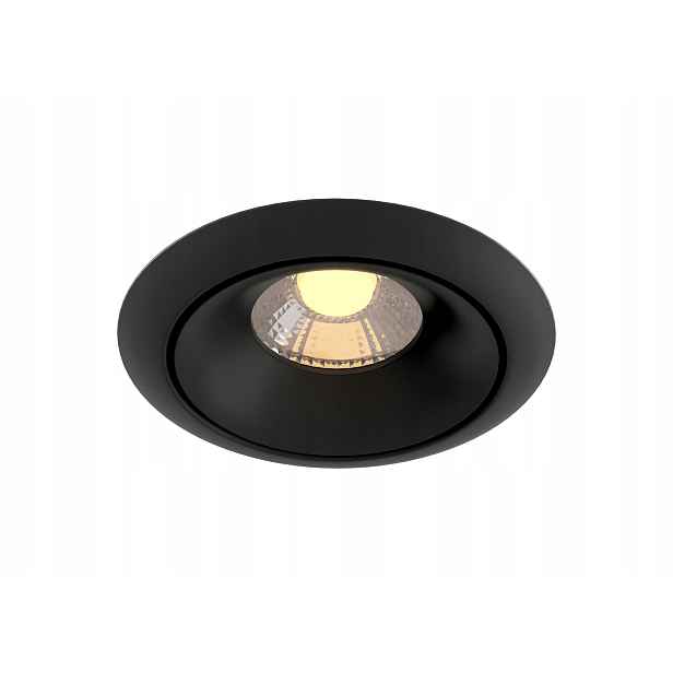 Maytoni Yin – Led stropní svítidlo 9W, 650lm, černé, IP20, pod omítku