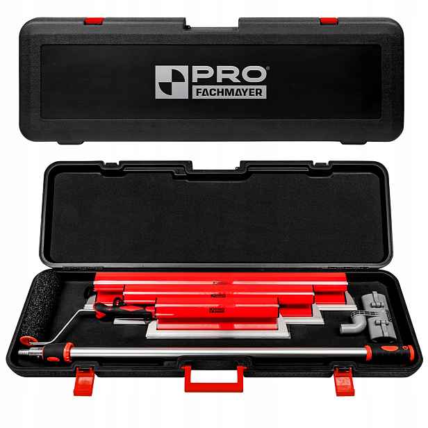 Sada Stěrek Na Hladítko 40/60/80 CM Teleskopická Tyč 7 Dílů PRO-PC426