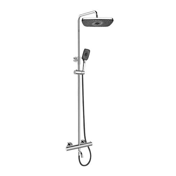 Systém vanový termostatický Mereo CB60101TSG 150 mm chrom/černá