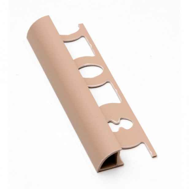 Lišta ukončovací "oblá" Profil-EU, PVC, délka 250 cm, výška hrany 10 mm, L10250SKK