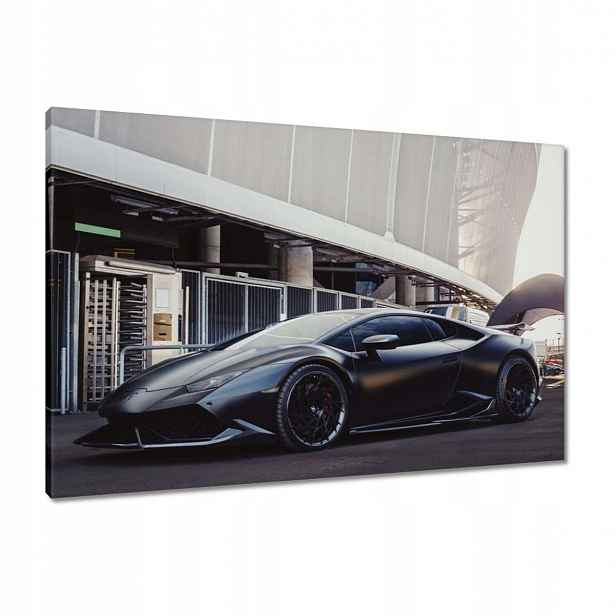 Obrazy 90x60 Černé sportovní auto