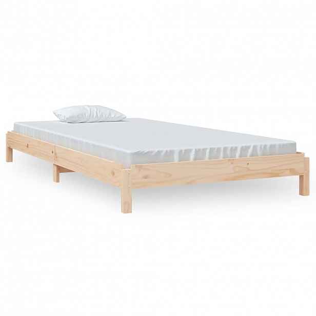 vidaXL Stohovatelná postel 100 x 200 cm masivní borovice
