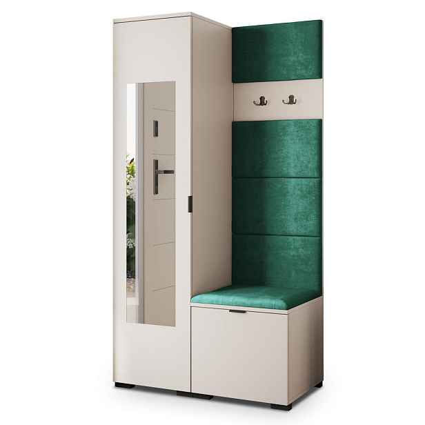 MASSENO MODERNÍ PŘEDSÍŇOVÁ SESTAVA VIRA, 95/181/51 cm, kašmírová