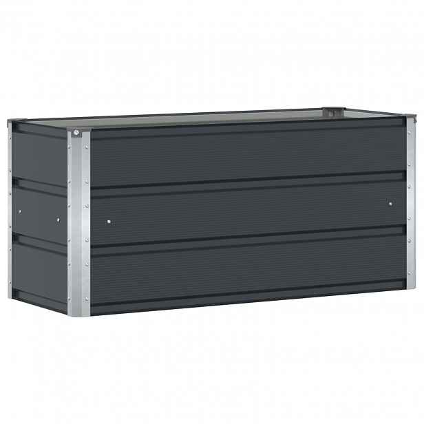 vidaXL Truhlík Antracit 100 x 40 x 45 cm Ocel