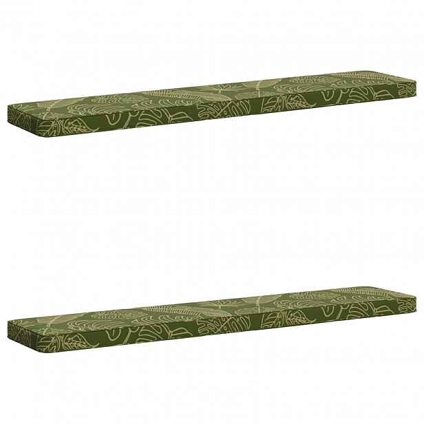 vidaXL Sady polštářů na lavici (2 kusy) VUGHT 2 pcs 100% polyester