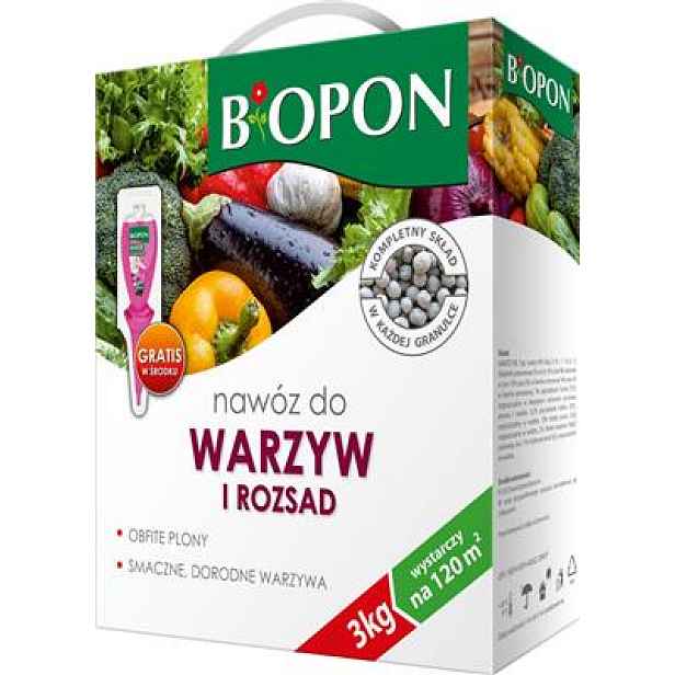 Hnojivo pro zeleninu 3 kg