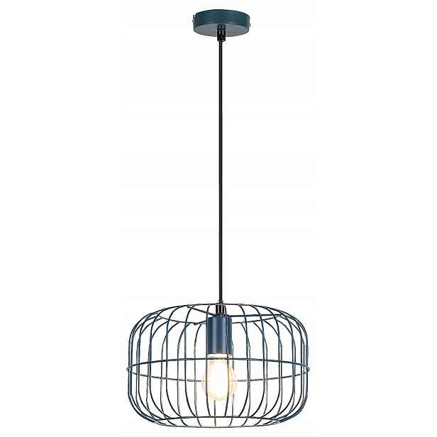 Industriální závěsná lampa E27 1x60W modrá 4919 Xenia Rabalux