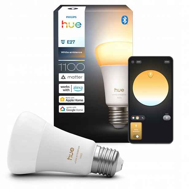 Led žárovka E27 8.1W 1100lm Smart Inteligentní bílá Ambiance Philips Hue
