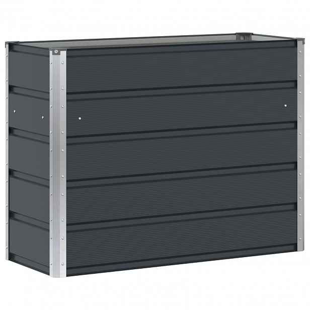 vidaXL Truhlík Antracit 100 x 40 x 75 cm Ocel