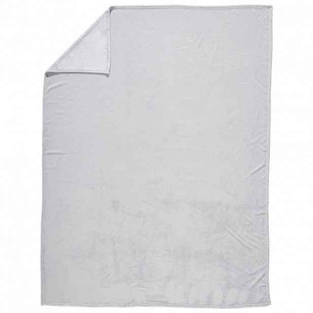 Novel Domácí Deka, 140/190 Cm, Barvy Stříbra - Deky - 008982015201