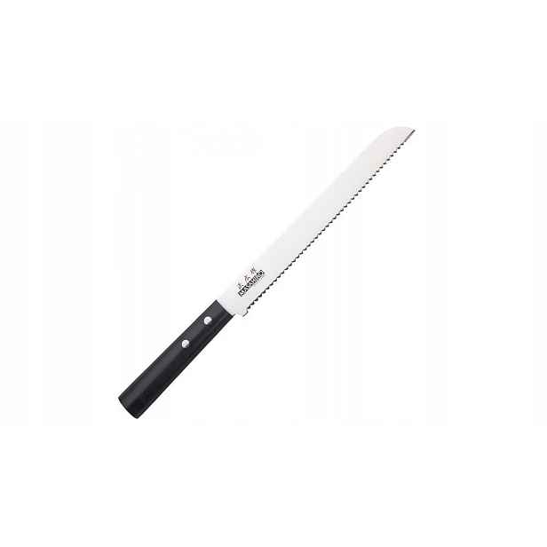 Nůž Masahiro Sankei Bread 210 mm černý [35846]