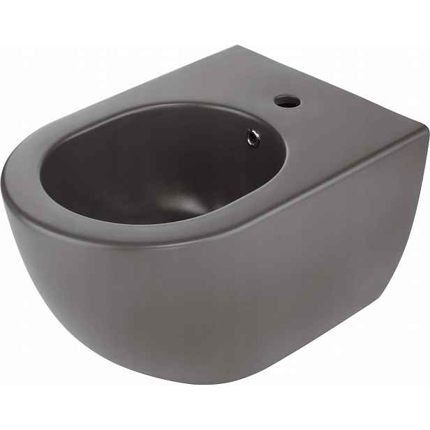 Deante Závěsný bidet Peonia antracit, titanium Cde_dbpw