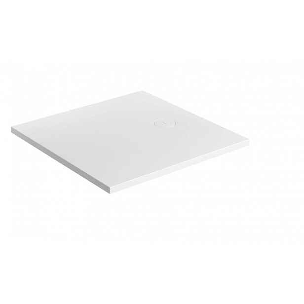 OMNIRES Aquarock M+ - Sprchová vanička 90x90 cm, matná bílá AQUAROCK90-KBM