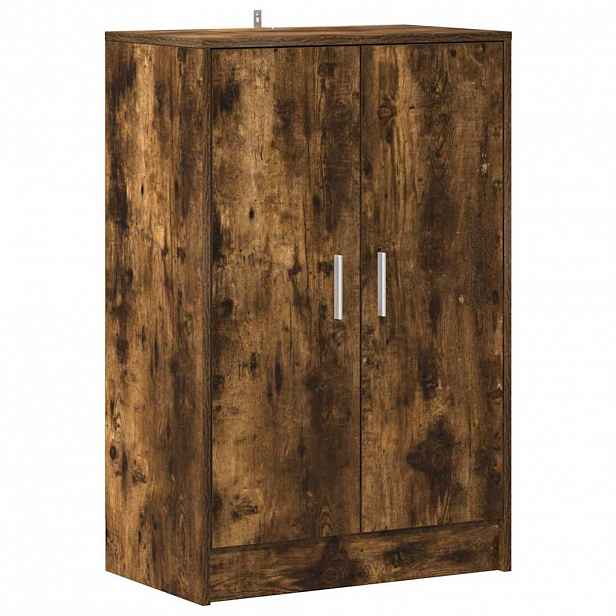 vidaXL Skříňky na boty 60 x 35 x 92 cm Kompozitní dřevo Kouřový dub
