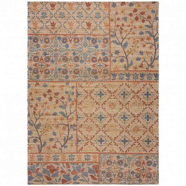 Flair Rugs RUČNĚ TKANÝ KOBEREC, 120/170 cm modrá