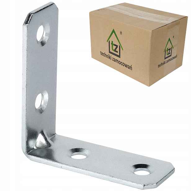 Nábytkové úhelníky pro židle 50x50x20 x 2 mm 200 ks ocelové KRZ5