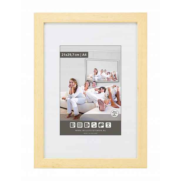 Rámeček dřevěný Rustic přírodní 30x45 Plexi