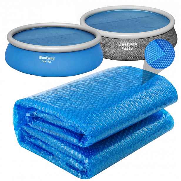 Solární plovoucí podložka do bazénu Bestway Fast Set 457x122 cm