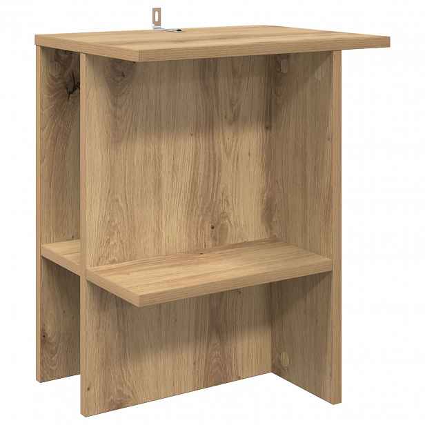 vidaXL Konferenční stolek Dub artisan 40 x 30 x 49 cm Kompozitní dřevo
