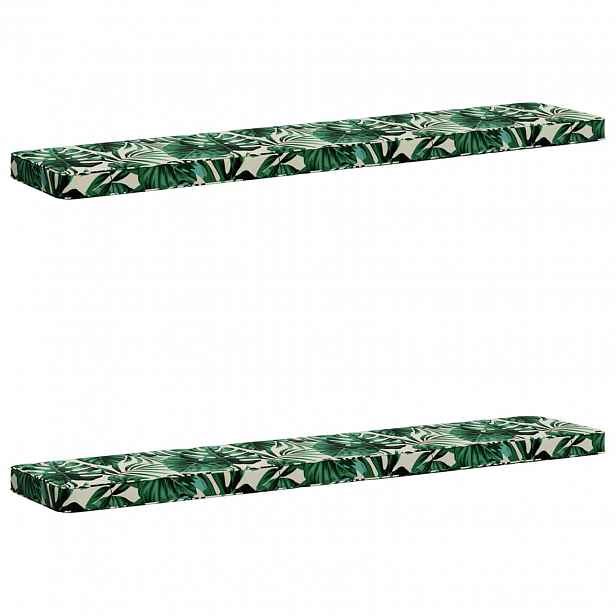 vidaXL Sady polštářů na lavici (2 kusy) VUGHT 2 pcs 100% polyester