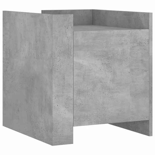 vidaXL Noční stolek betonově šedý 45 x 50 x 50 cm kompozitní dřevo