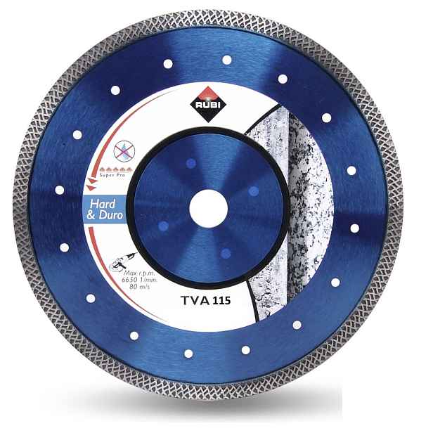 Diamantový kotouč Rubi 115 mm pro granitový gres Profesionální tva115 přesný