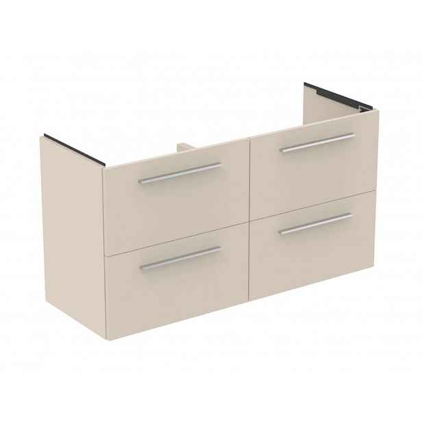 Ideal Standard i.Life A - Umyvadlová skříňka, 120x63x44 cm, 4 zásuvky, matná písková T5513NF