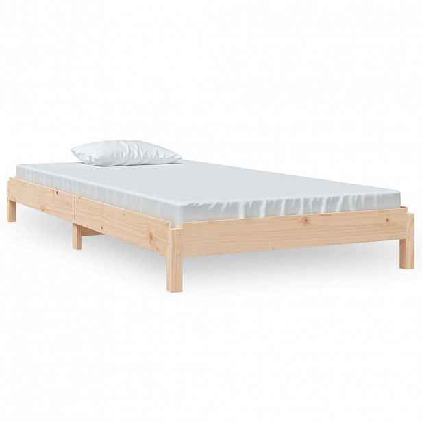 vidaXL Stohovatelná postel 90 x 190 cm masivní borovice