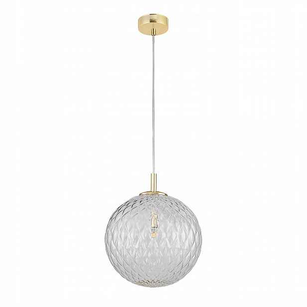 Závěsné svítidlo Cadix 1xG9 Zlaté 30cm moderní glamour do obývacího pokoje