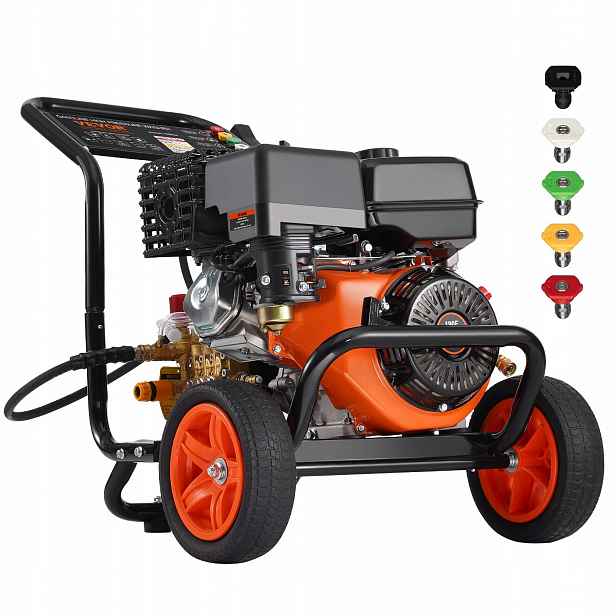 Benzínová tlaková myčka benzínová 4400 Psi 15 L/min auto mytí Premium