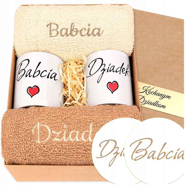 Dárek pro babičku a dědečka Gravírování Set Pro Prarodiče na Vánoce db