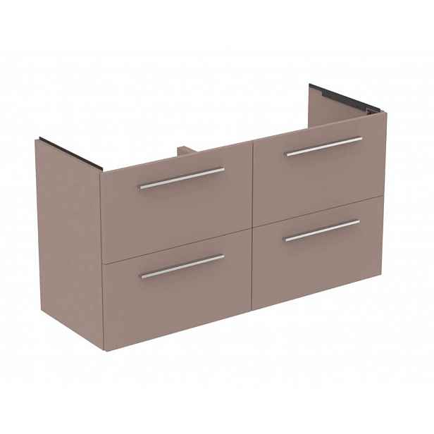 Ideal Standard i.Life A - Umyvadlová skříňka, 120x63x44 cm, 4 zásuvky, matná béžová T5513NH