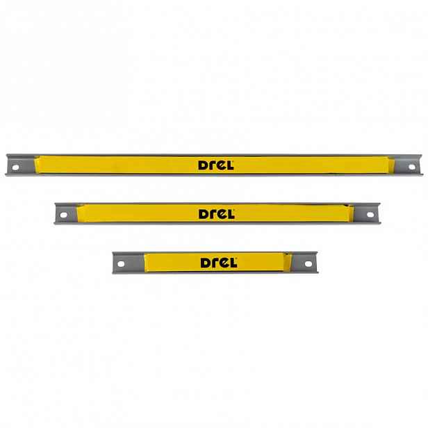 Magnetické lišty na nářadí set 3 ks délky 230 mm, 370 mm, 480 mm