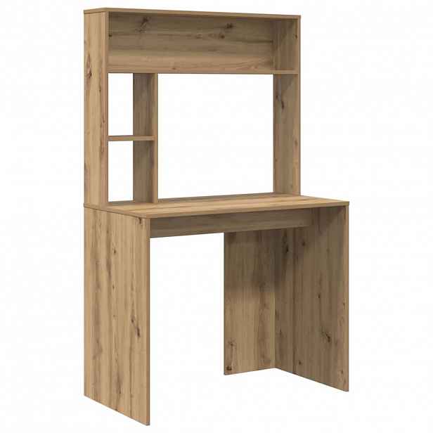 vidaXL Stůl Artisanový dub 91 x 50 x 149 cm Kompozitní dřevo