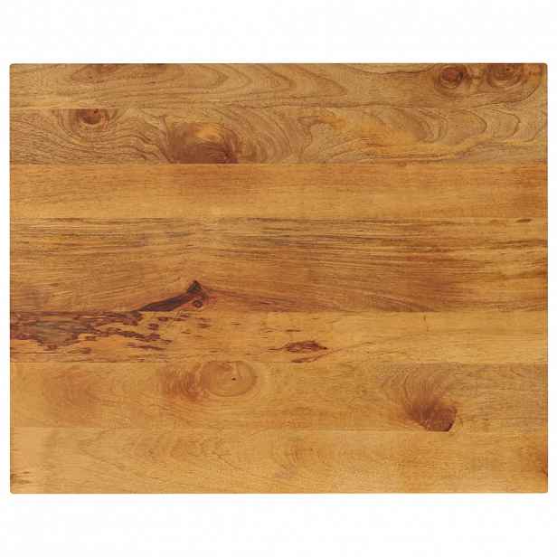 vidaXL Stolní deska 100 x 80 x 2,5 cm obdélníková mangovníkové dřevo