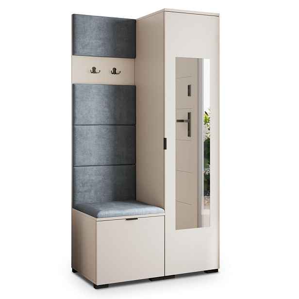 MASSENO MODERNÍ PŘEDSÍŇOVÁ SESTAVA VIRA, 95/181/51 cm, kašmírová
