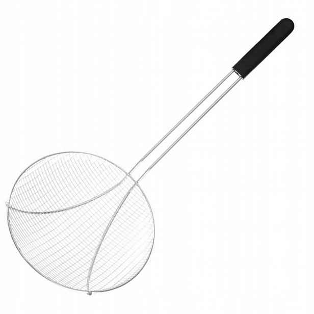 Cedník sítko na smažení v hlubokém oleji Z Nerezové oceli, průměr 240 mm