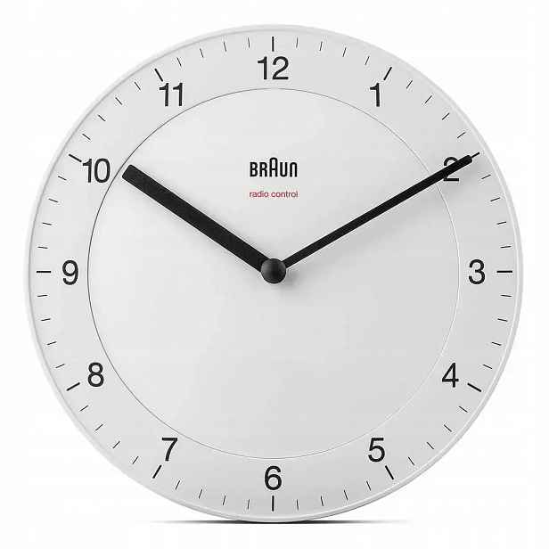 Quartzové hodiny Braun Bc 06W Radio Conrolled Přesný Mechanismus