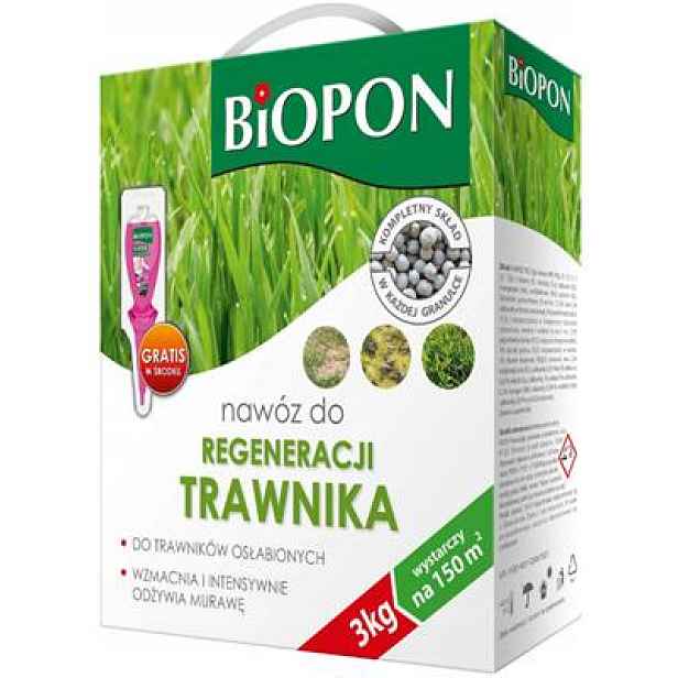 Hnojivo pro regeneraci trávníku 3 kg